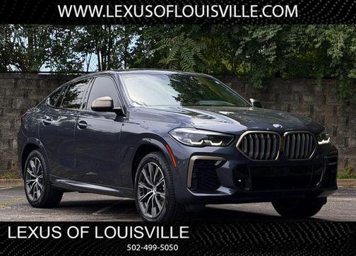 Arctic Gray Metallic 2022 BMW X6 M50i