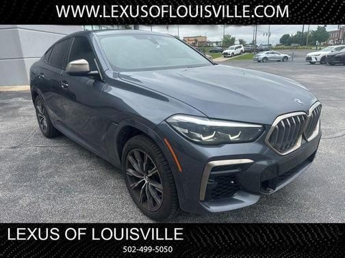 Arctic Gray Metallic 2022 BMW X6 M50i