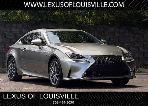 Silver 2015 Lexus RC 350 Base