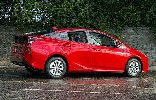 Hypersonic Red 2017 Toyota Prius Four