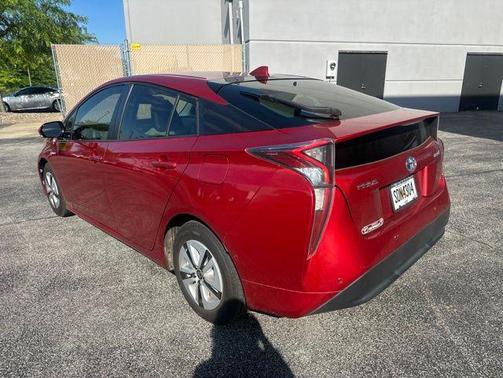 Red 2017 Toyota Prius Four