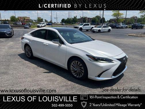 White Pearl 2025 Lexus ES 350 Ultra Luxury