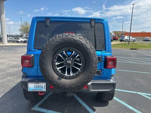 Hydro Blue Pearlcoat 2025 Jeep Wrangler Rubicon