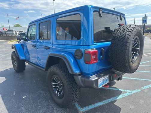 Hydro Blue Pearlcoat 2025 Jeep Wrangler Rubicon