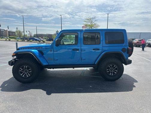 Hydro Blue Pearlcoat 2025 Jeep Wrangler Rubicon