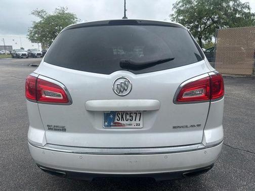 White Frost Tricoat 2017 Buick Enclave Premium