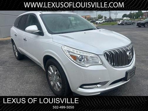 White Frost Tricoat 2017 Buick Enclave Premium