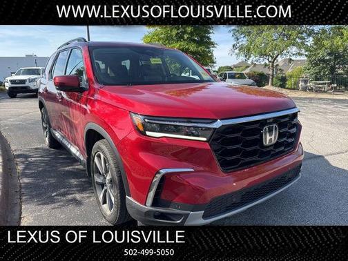 Radiant Red Metallic II 2023 Honda Pilot AWD Elite
