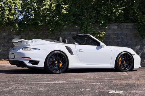 Black 2014 Porsche 911 Turbo S