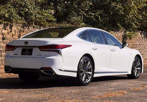 Ultra White 2020 Lexus LS 500 F Sport
