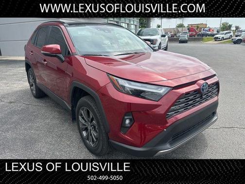 Ruby Flare Pearl 2023 Toyota RAV4 Hybrid Limited