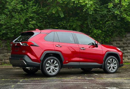 Ruby Flare Pearl 2023 Toyota RAV4 Hybrid Limited