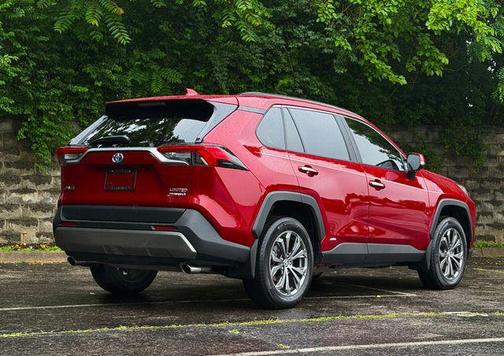Ruby Flare Pearl 2023 Toyota RAV4 Hybrid Limited