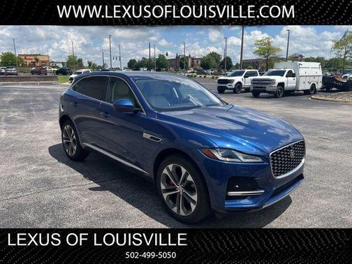 Blue 2021 Jaguar F-PACE S P250 AWD Automatic