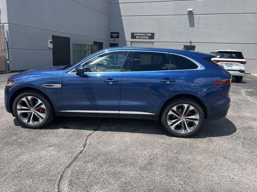 Blue 2021 Jaguar F-PACE S P250 AWD Automatic