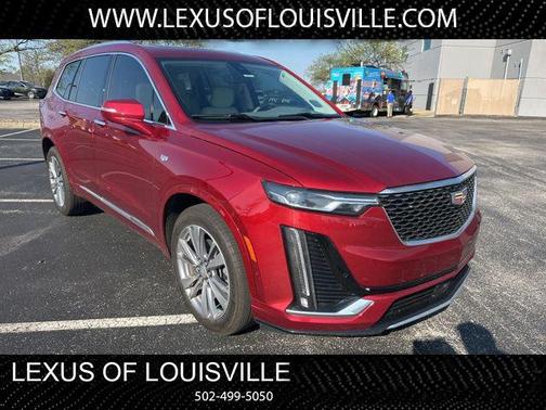 Radiant Red Tintcoat 2024 Cadillac XT6 Premium Luxury FWD