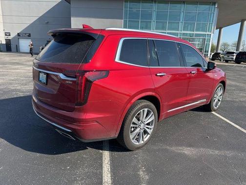 Radiant Red Tintcoat 2024 Cadillac XT6 Premium Luxury FWD