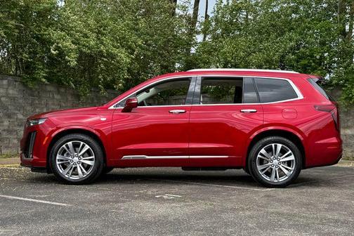 Radiant Red Tintcoat 2024 Cadillac XT6 Premium Luxury FWD