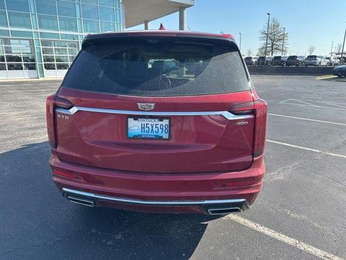 Radiant Red Tintcoat 2024 Cadillac XT6 Premium Luxury FWD