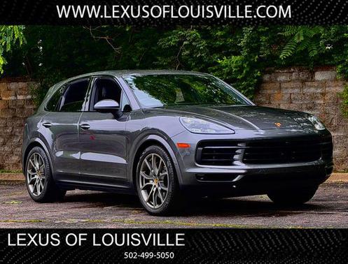 Grey 2021 Porsche Cayenne S
