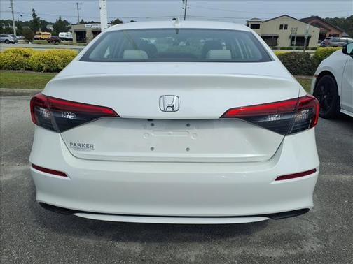 Platinum White Pearl 2024 Honda Civic