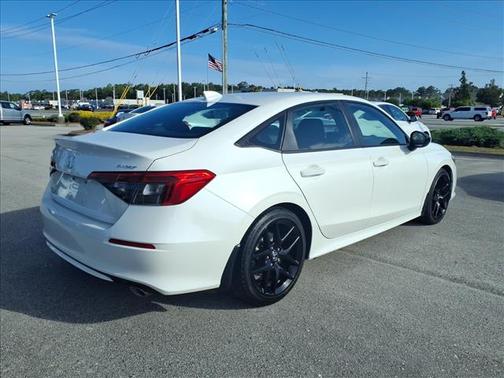 Platinum White Pearl 2023 Honda Civic