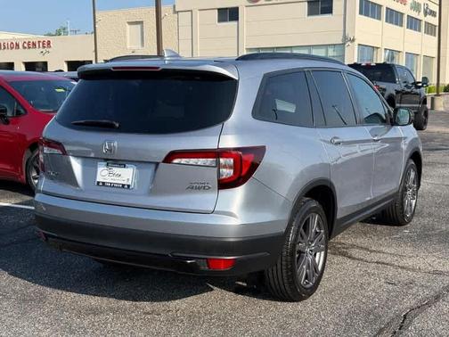 Lunar Silver Metallic 2022 Honda Pilot Sport