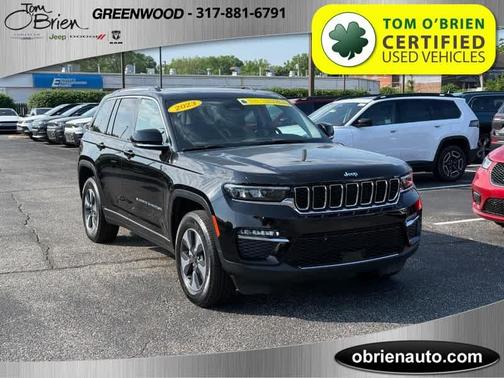 Diamond Black 2023 Jeep Grand Cherokee 4xe Base