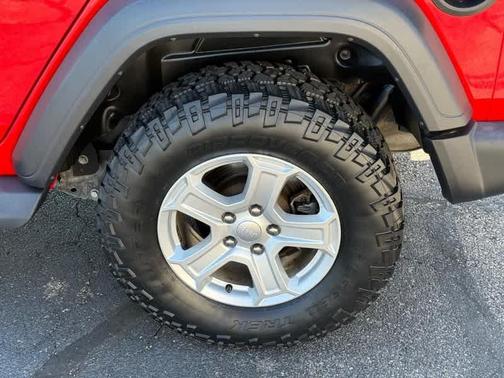 Firecracker Red Clearcoat 2018 Jeep Wrangler Unlimited Sport