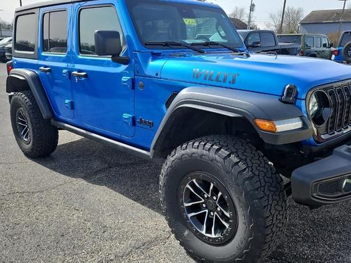 Hydro Blue Pearlcoat 2025 Jeep Wrangler Sport