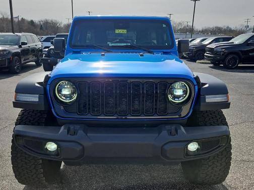 Hydro Blue Pearlcoat 2025 Jeep Wrangler Sport