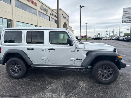 Silver Zynith Clearcoat 2024 Jeep Wrangler Sport