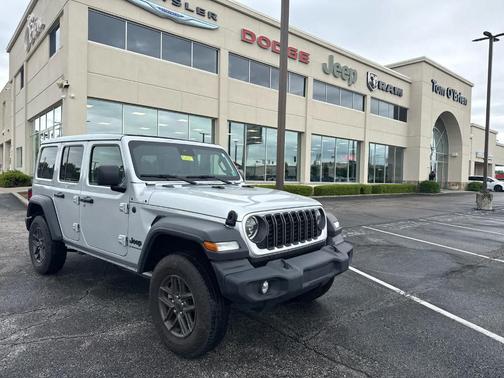 Silver Zynith Clearcoat 2024 Jeep Wrangler Sport