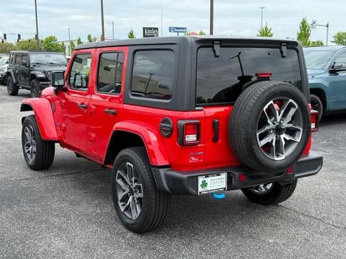 Firecracker Red Clearcoat 2024 Jeep Wrangler 4xe Sport
