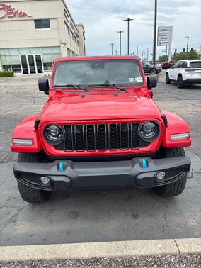 Firecracker Red Clearcoat 2024 Jeep Wrangler 4xe Sport