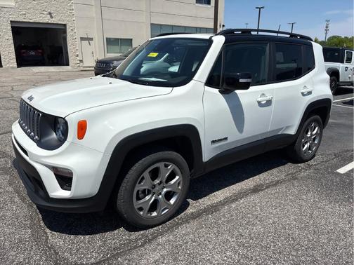 Alpine White Clearcoat 2023 Jeep Renegade Limited
