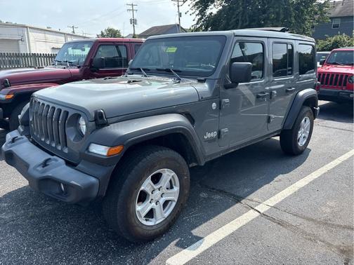 Sting Gray Clearcoat 2021 Jeep Wrangler Unlimited Sport