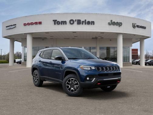 Fathom Blue Pearlcoat 2026 Jeep Compass Trailhawk
