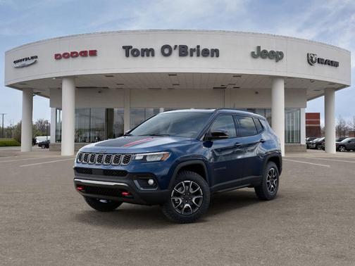 Fathom Blue Pearlcoat 2026 Jeep Compass Trailhawk