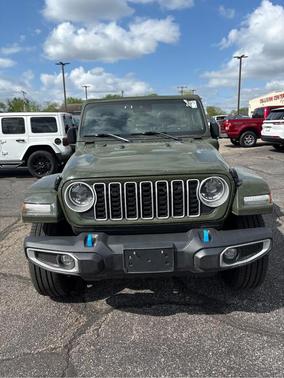 Sarge Green Clearcoat 2024 Jeep Wrangler 4xe Sahara