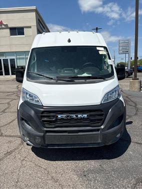 Bright White Clearcoat 2025 RAM ProMaster 3500 High Roof