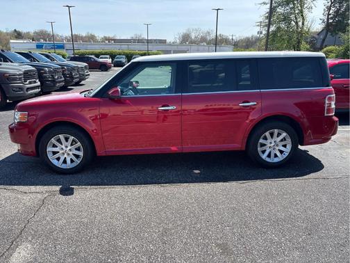Red Candy Metallic 2012 Ford Flex SEL