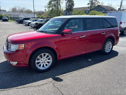 Red Candy Metallic 2012 Ford Flex SEL