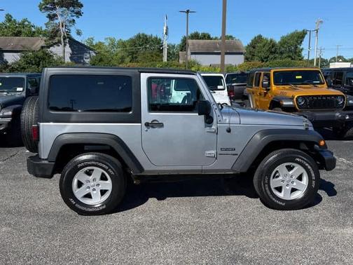 Billet Silver Metallic Clearcoat 2018 Jeep Wrangler JK Sport