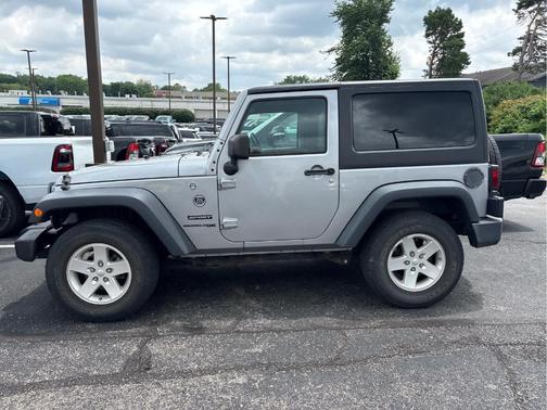 Billet Silver Metallic Clearcoat 2018 Jeep Wrangler JK Sport