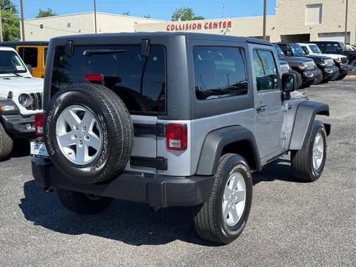 Billet Silver Metallic Clearcoat 2018 Jeep Wrangler JK Sport