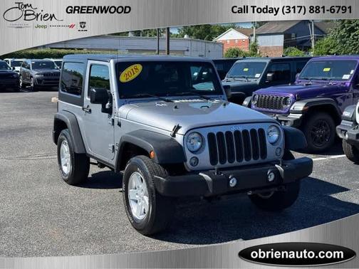 Billet Silver Metallic Clearcoat 2018 Jeep Wrangler JK Sport