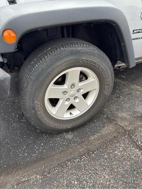 Billet Silver Metallic Clearcoat 2018 Jeep Wrangler JK Sport