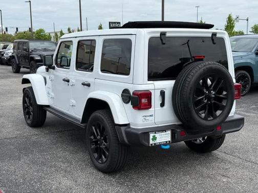Bright White Clearcoat 2024 Jeep Wrangler 4xe Sahara