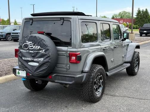 Sting Gray Clearcoat 2023 Jeep Wrangler 4xe Rubicon